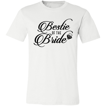 BESTIE OF THE BRIDE Unisex Jersey Short-Sleeve T-Shirt