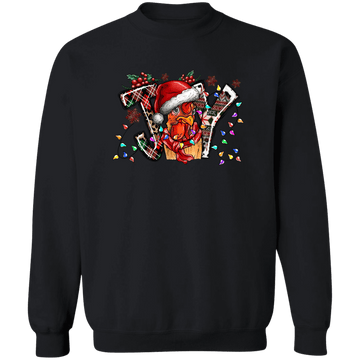 Joy Christmas Crewneck Pullover Sweatshirt