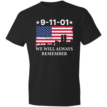 911 Remember Men's Lightweight T-Shirt 4.5 oz