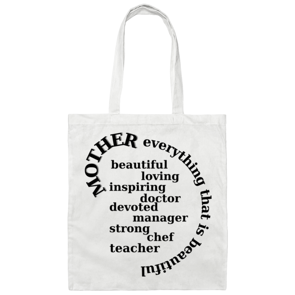 Mother Canvas Tote Bag