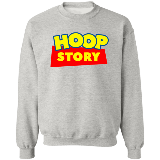 Hoop Story Crewneck Pullover Sweatshirt