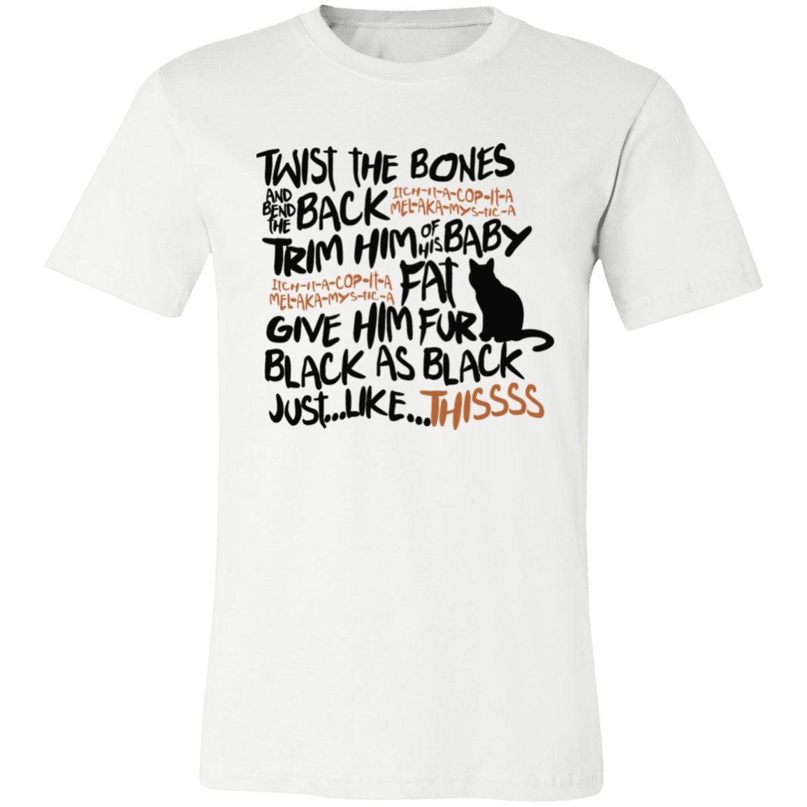 Twisted Bones Ladies Jersey Short-Sleeve T-Shirt