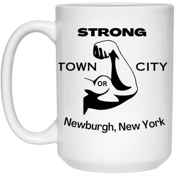 STRONG NEWBURGH  White Mug