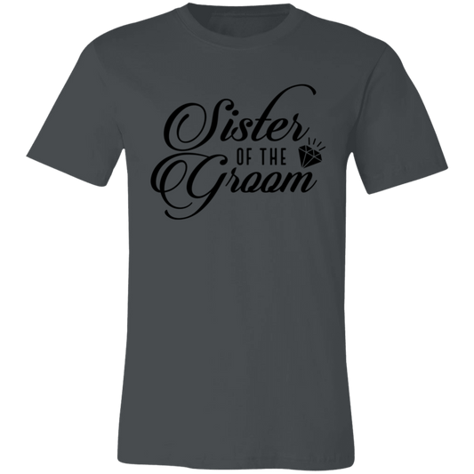 SISTER OF GROOM Unisex Jersey Short-Sleeve T-Shirt