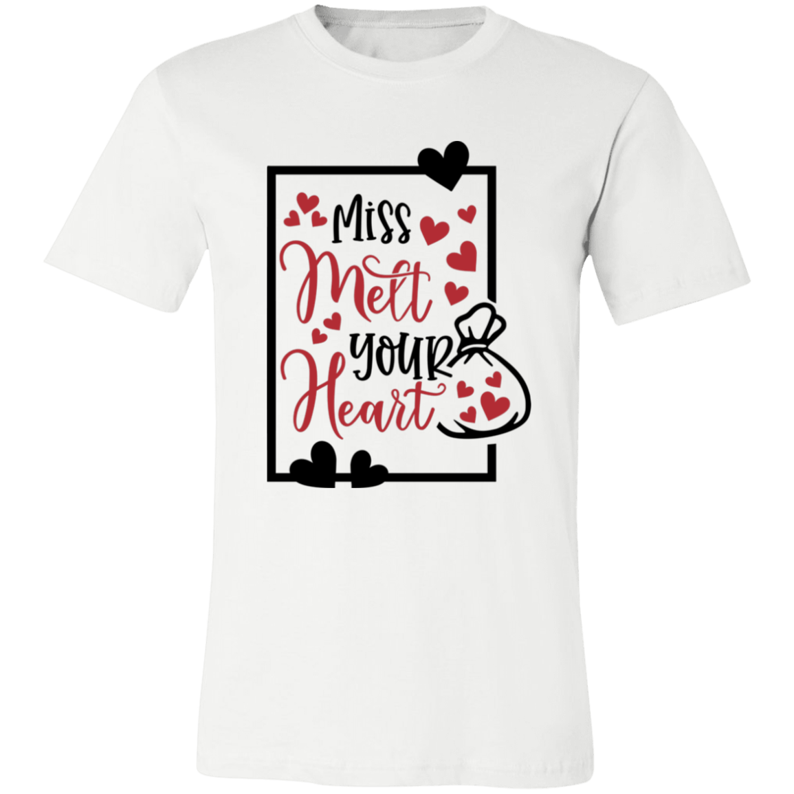 Miss Melt Your Heart Unisex Jersey Short-Sleeve T-Shirt