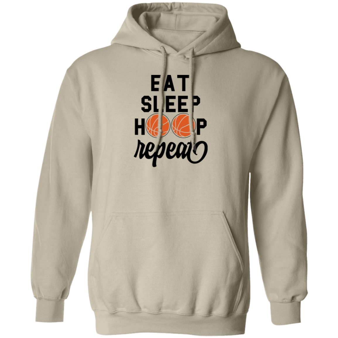 Eat Sleep Hoop...Pullover Hoodie