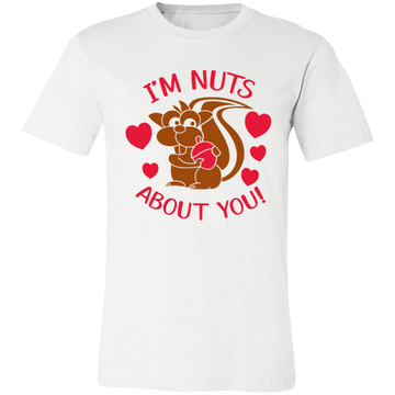 I'm Nuts About You Unisex Jersey Short-Sleeve T-Shirt