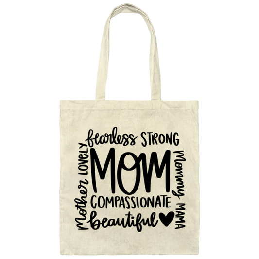 Fearless Mom... Canvas Tote Bag