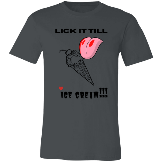Lick It Till Unisex Jersey Short-Sleeve T-Shirt