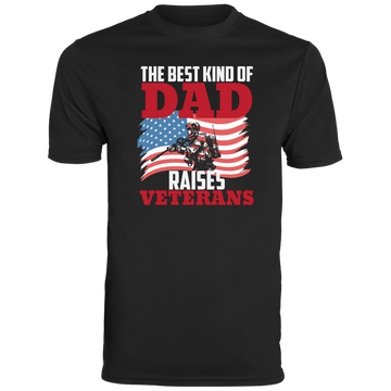 Best Dad Youth Moisture-Wicking Tee