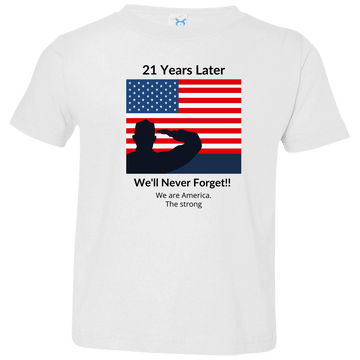 21 Yrs Later Toddler Jersey T-Shirt