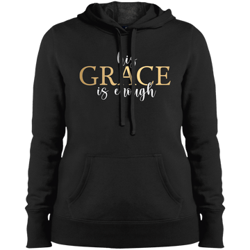 Grace is enough Ladies' Pullover Hooded Sweatshirt