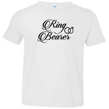RING BEARER Toddler Jersey T-Shirt