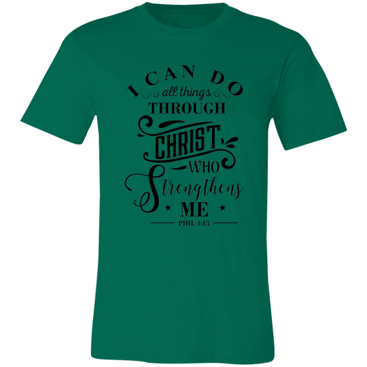 I Can Do All Things Through Christ Short-Sleeve T-Shirt