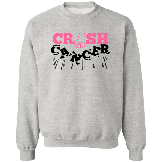 Crush Cancer Unisex Crewneck Pullover Sweatshirt