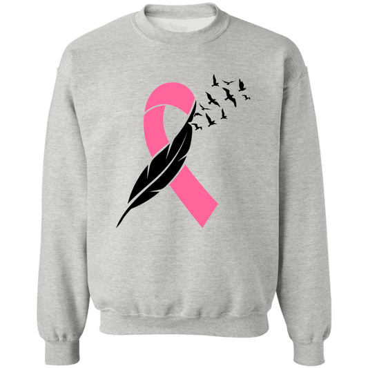 Ribbon & birds Unisex Crewneck Pullover Sweatshirt