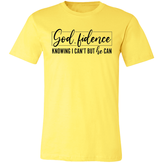God fidence Unisex Jersey Short-Sleeve T-Shirt