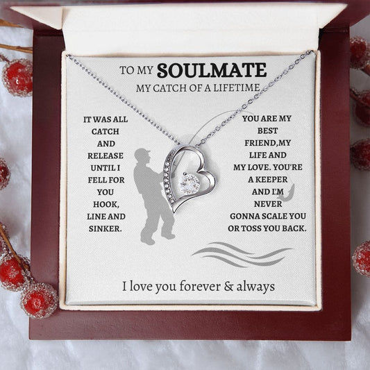 To My Soulmate - Forever Love Necklace