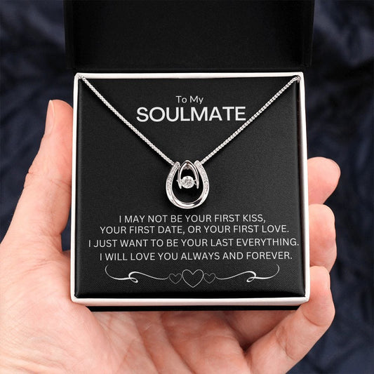 To My Soulmate Lucky in Love Necklace