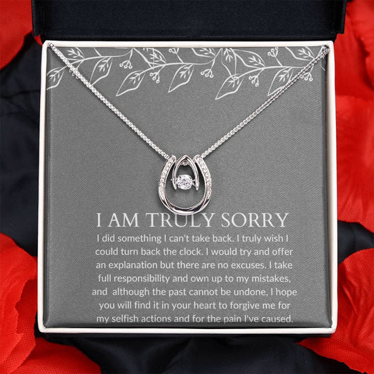 I am Truly Sorry - Lucky in Love Necklace