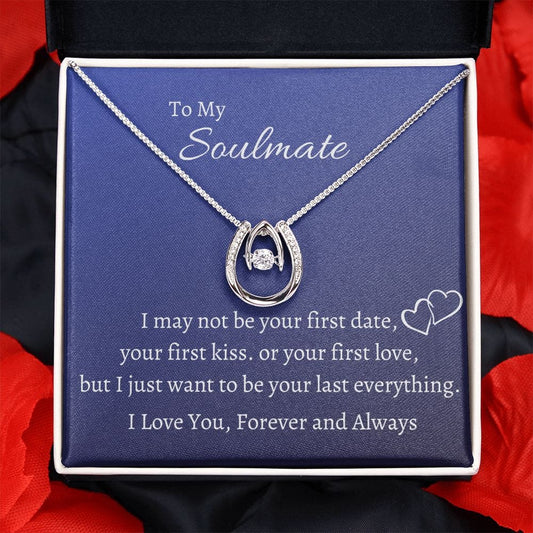 To My Soulmate Lucky in Love Necklace