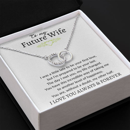 To My Future Wife - Perfect Pair Necklace