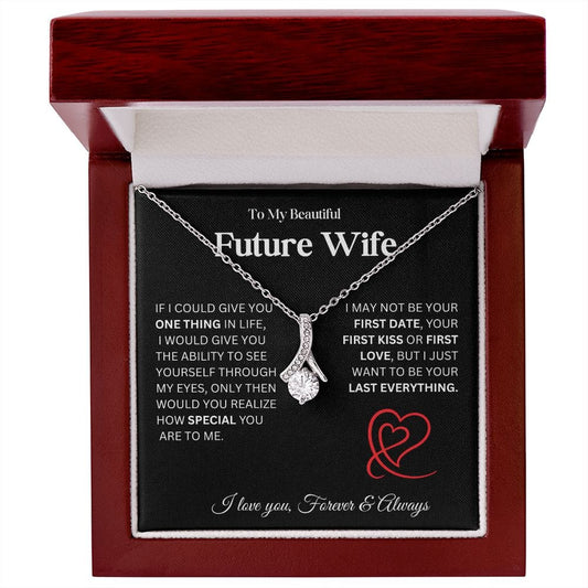 To My Beautiful Future Wife - Alluring Beauty Necklace
