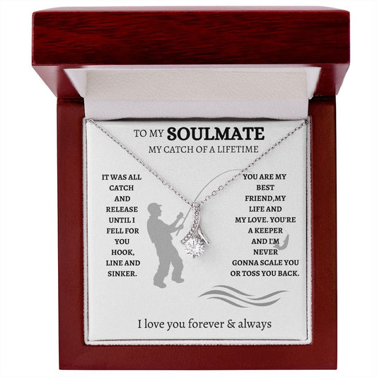 To My Soulmate - Alluring Beauty Necklace