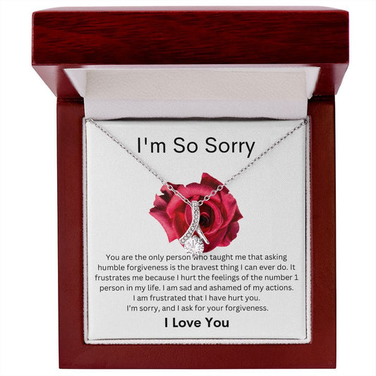 I'm So Sorry - Alluring Beauty Necklace