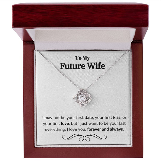 To My Future Wife - Love Knot Necklace