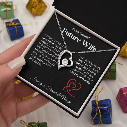 To My Beautiful Future Wife - Forever Love Necklace