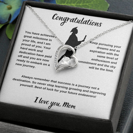 Congratulations on your graduation! - Forever Love Necklace
