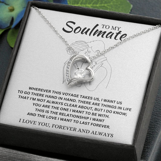 To My Soulmate - Forever Love Necklace